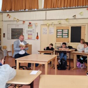 Landrat Eberth liest