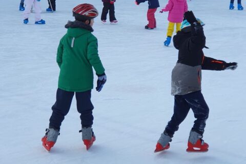 Ausflug auf die Eisbahn