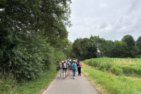 Wanderung zum Wasserspielplatz nach Güntersleben