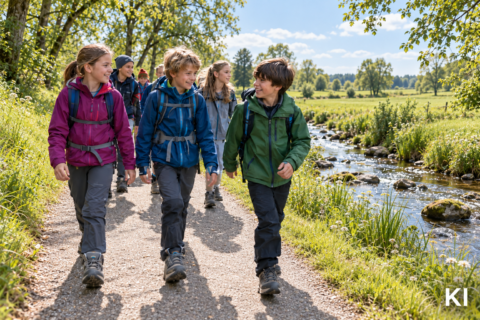 Wandertag der Klassen 1/1A, 1A/2/3 und 3/4