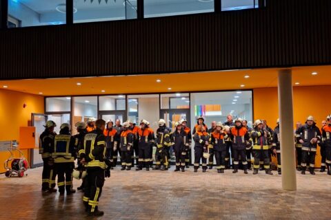 Feuerwehrübung